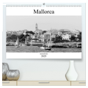 Mallorca monochrom (hochwertiger Premium Wandkalender 2025 DIN A2 quer), Kunstdruck in Hochglanz