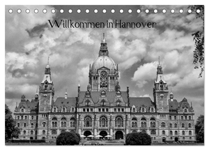 Kattobello, Kattobello. Willkommen in Hannover (Tischkalender 2024 DIN A5 quer), CALVENDO Monatskalender - Hauptstadt von Niedersachsen in schwarz und weiß. Calvendo Verlag, 2023.