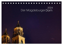 Der Magdeburger Dom 2024 (Tischkalender 2024 DIN A5 quer), CALVENDO Monatskalender