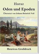 Oden und Epoden (Großdruck)