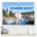 Faszination Kroatien ¿ Kvarner Bucht (hochwertiger Premium Wandkalender 2025 DIN A2 quer), Kunstdruck in Hochglanz