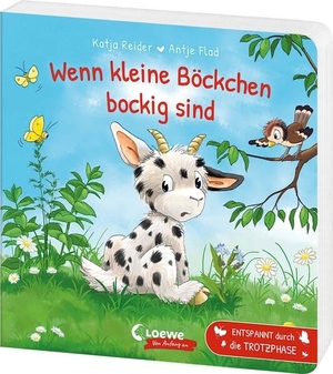 Reider, Katja. Wenn kleine Böckchen bockig sind - Pappbilderbuch ab 2 Jahren mit liebevollen Reimen - Hilft Familien entspannt durch die Trotzphase. Loewe Verlag GmbH, 2026.