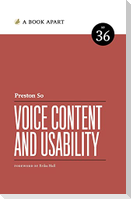 Voice Content and Usability