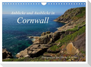 Anblicke und Ausblicke in Cornwall (Wandkalender 2025 DIN A4 quer), CALVENDO Monatskalender