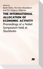International Allocation of Economic Activity