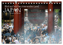 Blick auf ein faszinierendes Land - Japan 2024 (Tischkalender 2024 DIN A5 quer), CALVENDO Monatskalender
