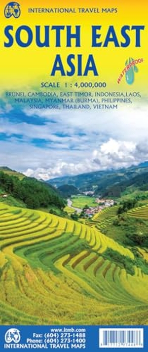South East Asia - 1:4000000. International Travel Maps, 2026.