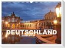 Deutschland in der Nacht (Wandkalender 2025 DIN A3 quer), CALVENDO Monatskalender