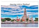 Amazing visit to Thailand (Wall Calendar 2025 DIN A4 landscape), CALVENDO 12 Month Wall Calendar