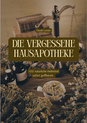 DIE VERGESSENE HAUSAPOTHEKE - 100 natürliche Heilmittel sofort griffbereit.. Reichenbacher Publishing , 2025.