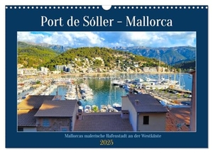 Marlena Büchler, Piera. Port de Sóller - Mallorca (Wandkalender 2025 DIN A3 quer), CALVENDO Monatskalender - Mallorcas malerische Hafenstadt an der Westküste. Calvendo, 2024.