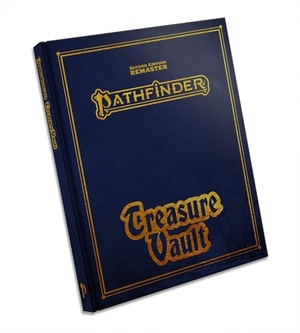 Speedling, Kendra Leigh / Seifter, Mark et al. Pathfinder Treasure Vault (Remastered). Paizo Publishing, LLC, 2025.