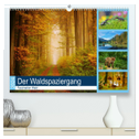 Der Waldspaziergang (hochwertiger Premium Wandkalender 2024 DIN A2 quer), Kunstdruck in Hochglanz