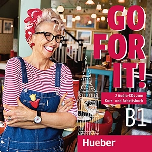 Demmer, Alison / Stephanie Lütje. Go for it! B1. 2 Audio-CDs - Englisch / 2 Audio-CDs zum Kurs- und Arbeitsbuch. Hueber Verlag GmbH, 2023.