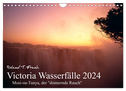 Victoria Wasserfälle (Wandkalender 2024 DIN A4 quer), CALVENDO Monatskalender