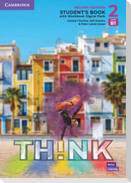Think. Second Edition Level 2. Student's Book with Workbook Digital Pack