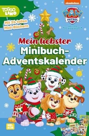 PAW Patrol Mitmachbuch: Mein liebster Minibuch-Adventskalender - Mit 24 tollen Mini-Büchern. Nelson Verlag, 2025.