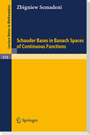 Schauder Bases in Banach Spaces of Continuous Functions