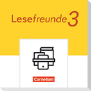Lesefreunde 3. Schuljahr. Lesekarte - Östliche Bundesländer und Berlin - Im Paket