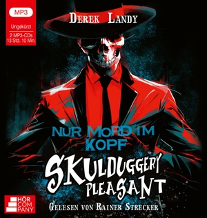 Landy, Derek. Skulduggery Pleasant 16 - Nur Mord im Kopf. Lübbe Audio, 2024.