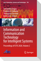 Information and Communication Technology for Intelligent Systems