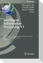 Intelligent Information Processing VI