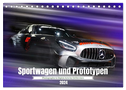 Sportwagen und Prototypen (Tischkalender 2024 DIN A5 quer), CALVENDO Monatskalender