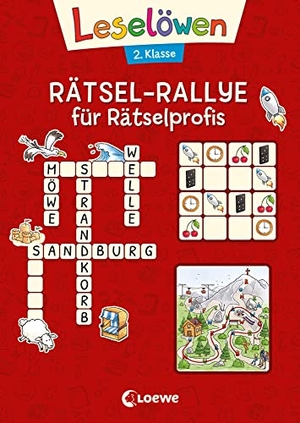 Wittenburg, Christiane. Leselöwen Rätsel-Rallye für Leseprofis - 2. Klasse (Rot) - Rätsel-Spaß zum Lesen- und Schreibenlernen für Kinder ab 7 Jahren. Loewe Verlag GmbH, 2022.