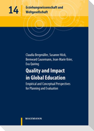 Quality and Impact in Global Education