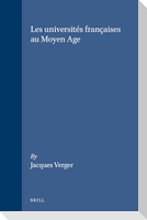 Les Universités Françaises Au Moyen Age