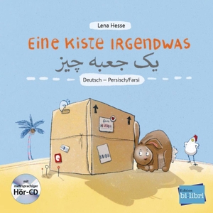 Hesse, Lena. Eine Kiste Irgendwas. Kinderbuch Deutsch-Persisch/Farsi mit Audio-CD. Hueber Verlag GmbH, 2020.