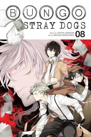 Asagiri, Kafka / Sango Harukawa. Bungo Stray Dogs, Vol. 8. John Murray Business, 2018.