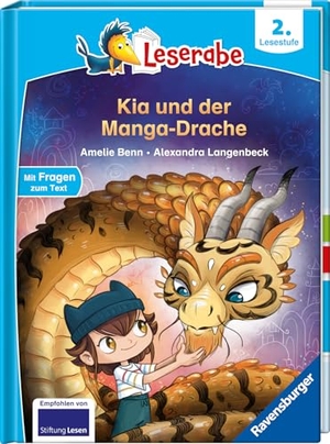 Benn, Amelie. Leserabe 2. Lesestufe - Kia und der Manga-Drache. Ravensburger Verlag, 2026.