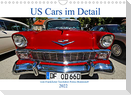 US Cars im Detail vom Frankfurter Taxifahrer Petrus Bodenstaff (Wandkalender 2022 DIN A4 quer)