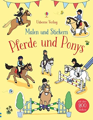 Patchett, Fiona. Malen und Stickern: Pferde und Ponys. Usborne Verlag, 2019.
