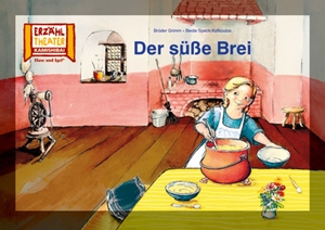 Grimm, Brüder / Beate Speck-Kafkoulas. Der süße Brei / Kamishibai Bildkarten - 6 Bildkarten für das Erzähltheater. Hase und Igel Verlag GmbH, 2024.