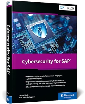Singh, Gaurav / Juan Perez-Etchegoyen. Cybersecurity for SAP. Rheinwerk Verlag GmbH, 2025.