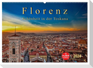 Florenz - Schönheit in der Toskana (Wandkalender 2024 DIN A2 quer), CALVENDO Monatskalender