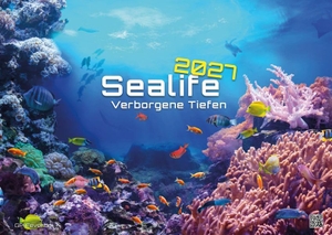GP-Fever. de (Hrsg.). Sealife - verborgene Tiefen - 2027 - Kalender DIN A2 - Der Wandkalender mit den schönsten Unterwasser-Motiven für das Jahr 2027 im extragroßen Format DIN A2 (ca. 60 x 42 cm)!. GP-Fever.de, 2026.