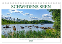 Schwedens Seen (Tischkalender 2024 DIN A5 quer), CALVENDO Monatskalender