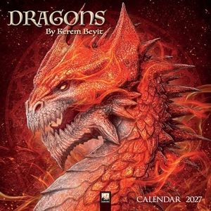 Flame, Tree. Dragons by Kerem Beyit - Drachen von Kerem Beyit 2027 - Original Flame Tree Publishing-Kalender [Kalender]. Browntrout Verlags GmbH, 2026.