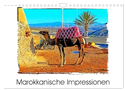 Marokkanische Impressionen (Wandkalender 2025 DIN A4 quer), CALVENDO Monatskalender