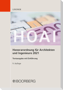 HOAI - Honorarordnung für Architekten und Ingenieure 2021