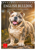 English Bulldog - Für Liebhaber britischer Originale (Tischkalender 2027 DIN A5 hoch), CALVENDO Monatskalender