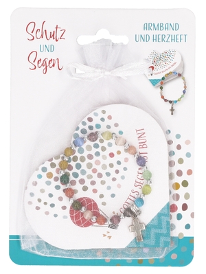 Schutz und Segen. Segensarmband mit Geschenkheft in Herzform. Butzon & Bercker, 2024.
