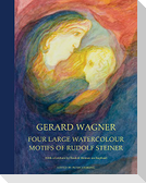 Four Large Watercolour Motifs of Rudolf Steiner