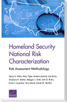 Homeland Security National Risk Characterization