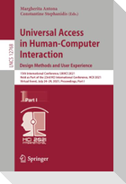 Universal Access in Human-Computer Interaction. Design Methods and User Experience