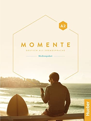 Glas-Peters, Sabine / Breitsameter, Anna et al. Momente A2. Medienpaket - Audio-CDs und DVD zum Kurs- und Arbeitsbuch. Deutsch als Fremdsprache / Medienpaket. Hueber Verlag GmbH, 2022.