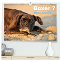 Boxer ? Was sonst ! (hochwertiger Premium Wandkalender 2024 DIN A2 quer), Kunstdruck in Hochglanz